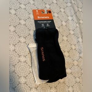 Simms Headwaters No Finger Fleece Fly Fishing Gloves size L